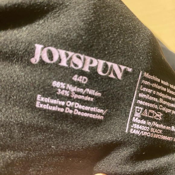 Joyspun Full Figure Modern T-Shirt Bra 44 D (IZ) - Picture 10 of 10